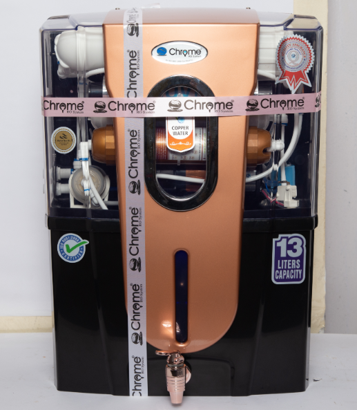 Chrome Dream Copper Black RO Water Purifier