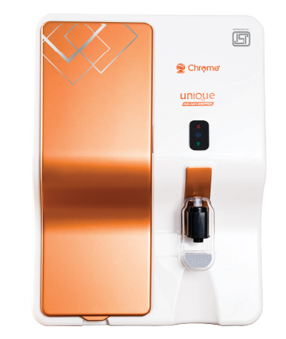 Chrome Unique White Copper RO Water Purifier